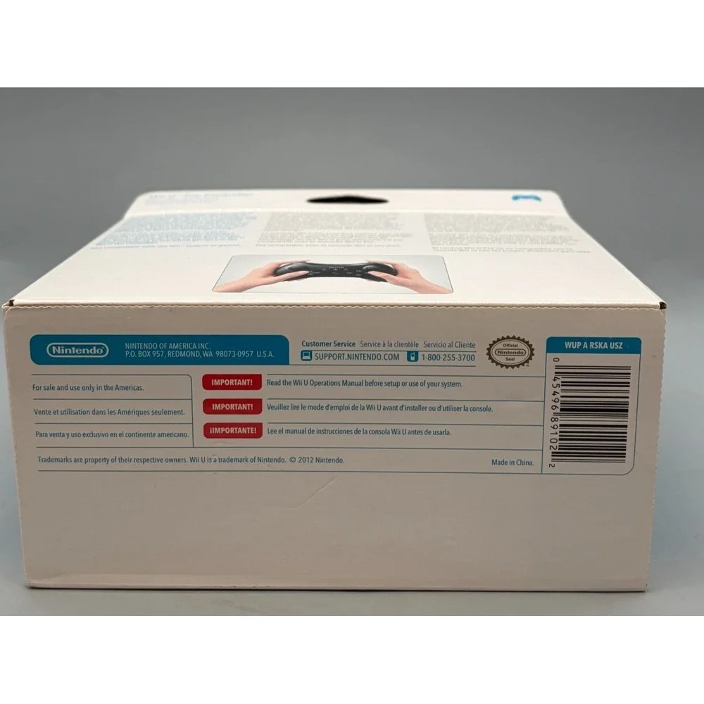 Nintendo Wii U Pro Controller - Sealed